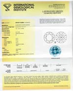 IGI certificate